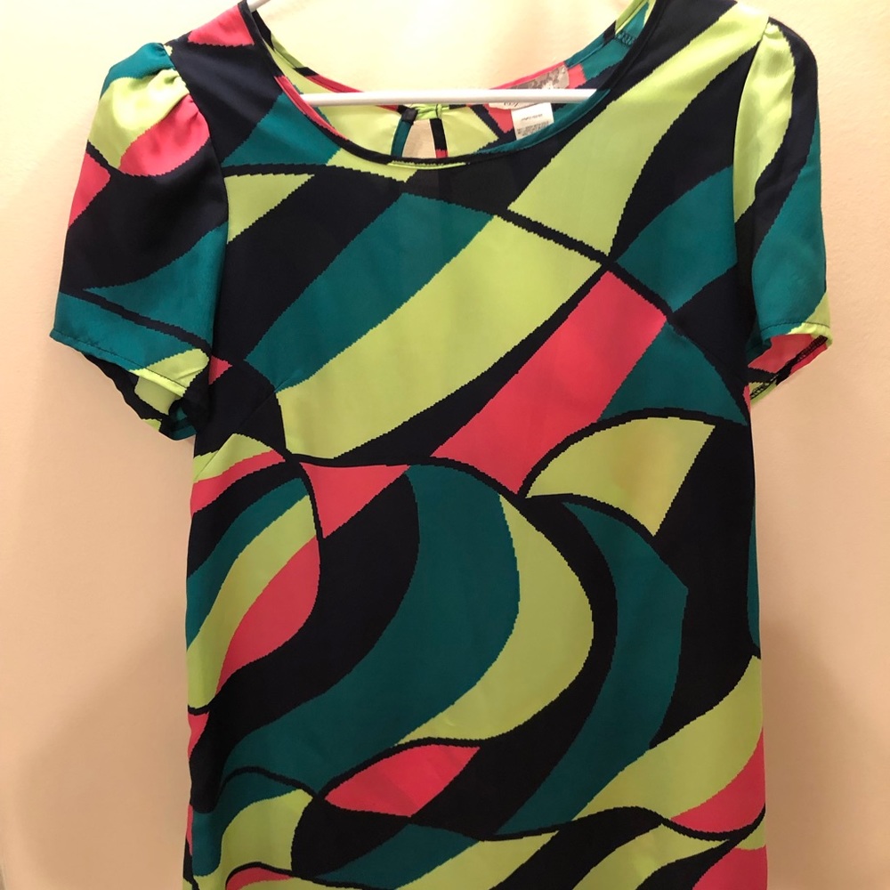 Color blocking dress from Francesca’s